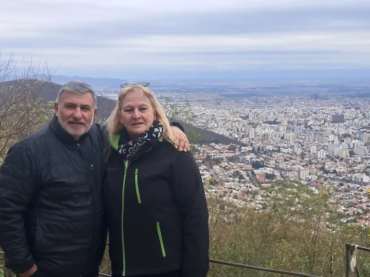 José Tatasciare en un viaje con Casa Club